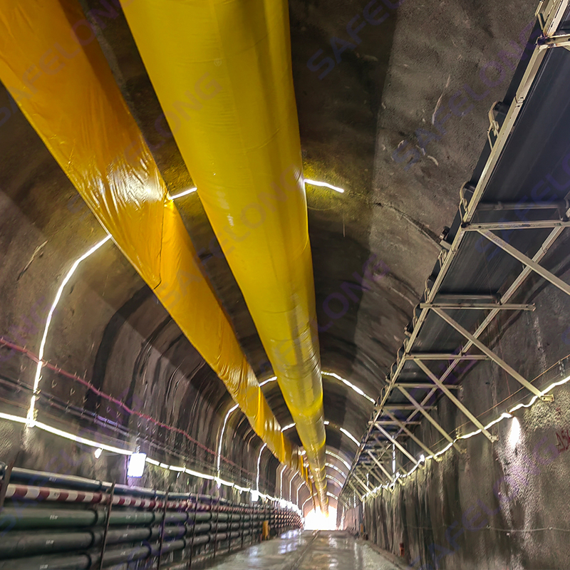Flexibilní tunelový ventilační kanál