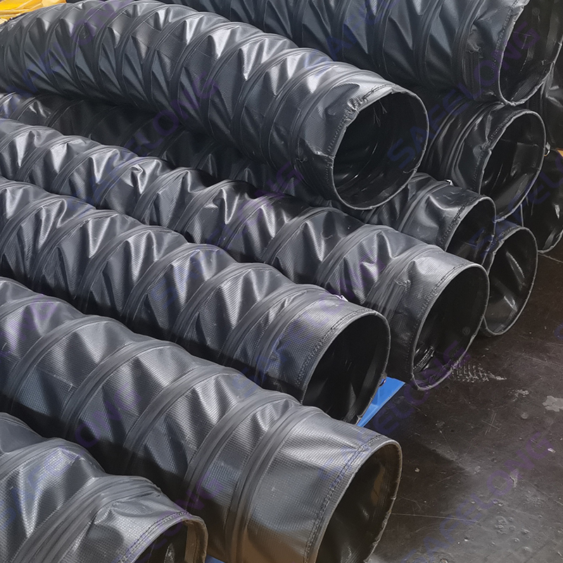 Flexibilní ventilační kanál s ocelovým drátem